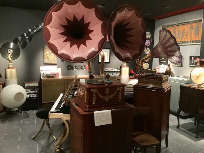 Fontaphone à double pavillon - 1898 - Phono Museum - Paris