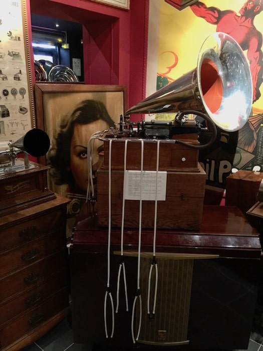 Phonographe Edison - 1892 - Phono Museum - Paris